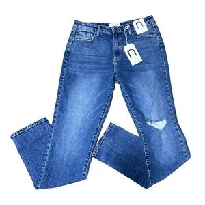 Nature Denim Mom Blue Jeans Size 10/30 NWT